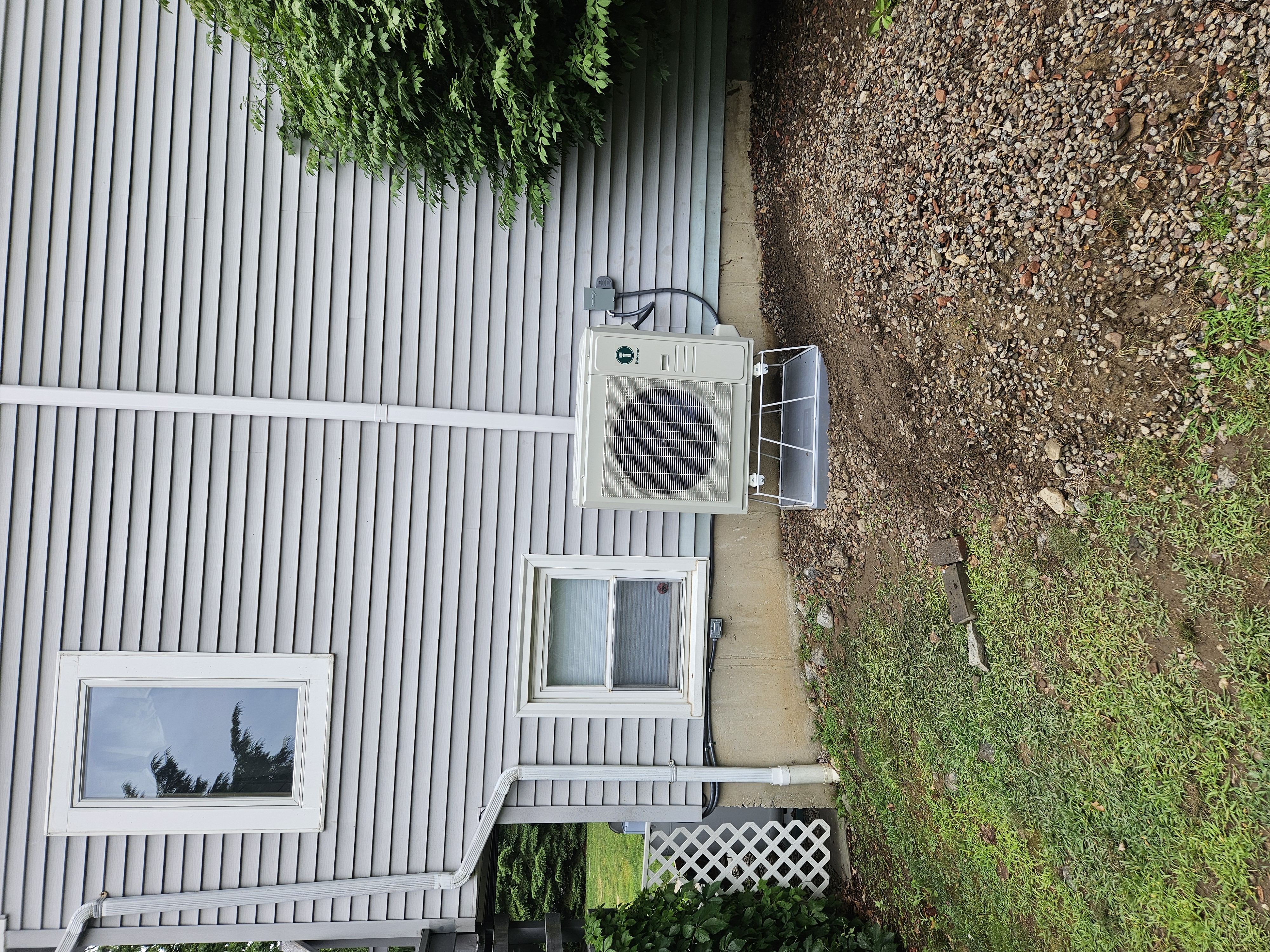 Cooling project outdoor condenser