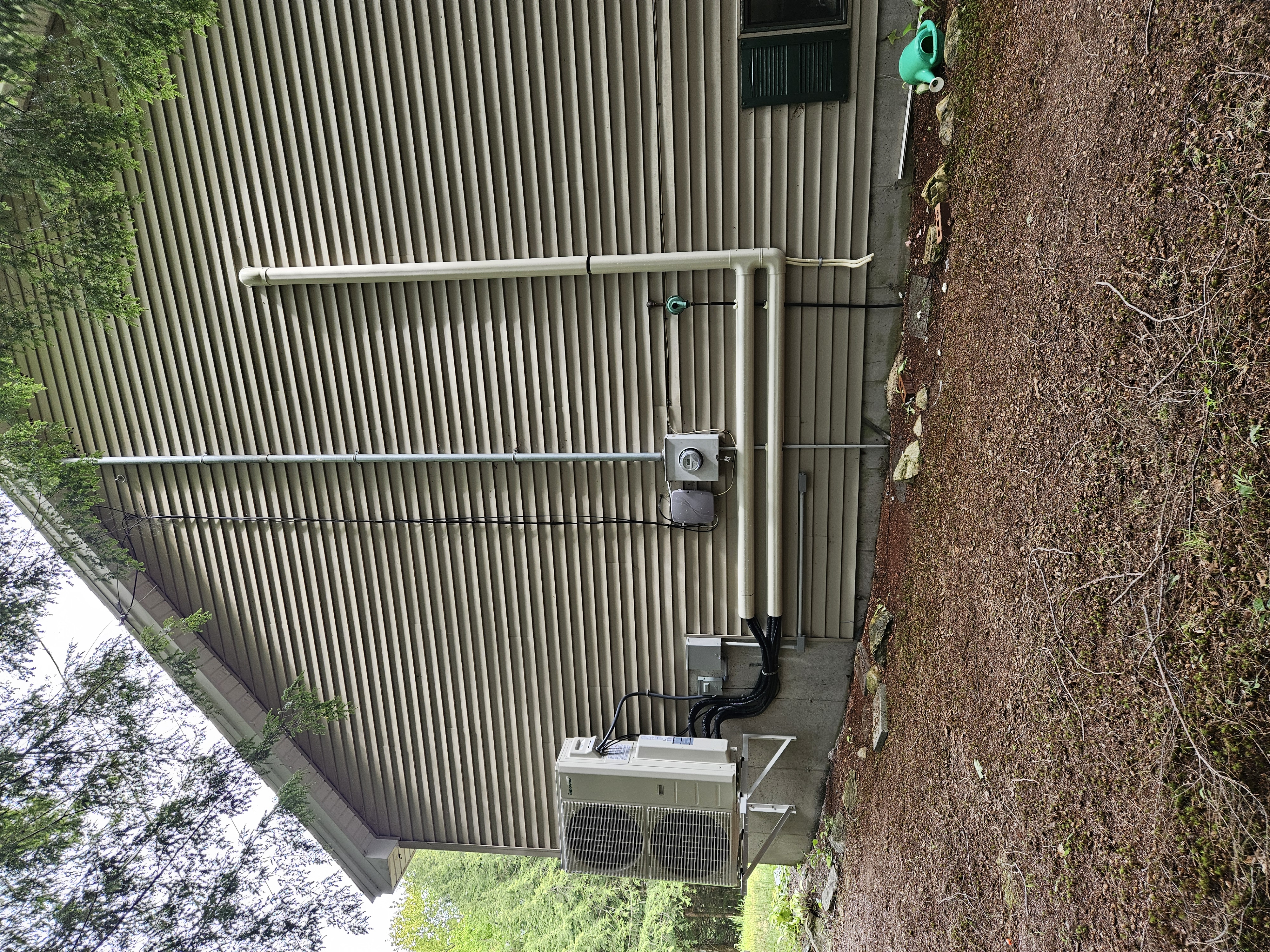 Cooling project condenser installation