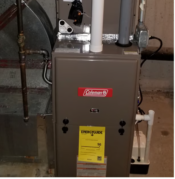 Residential heating system installation